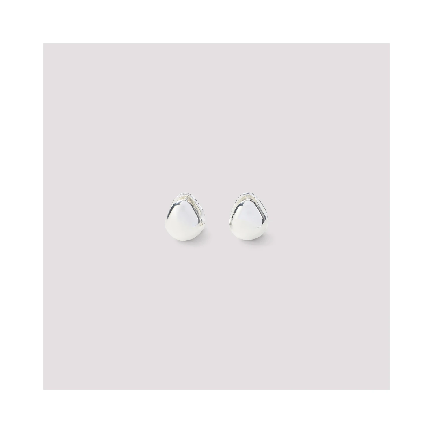 Phoebe Philo Pebble Studded Earrings