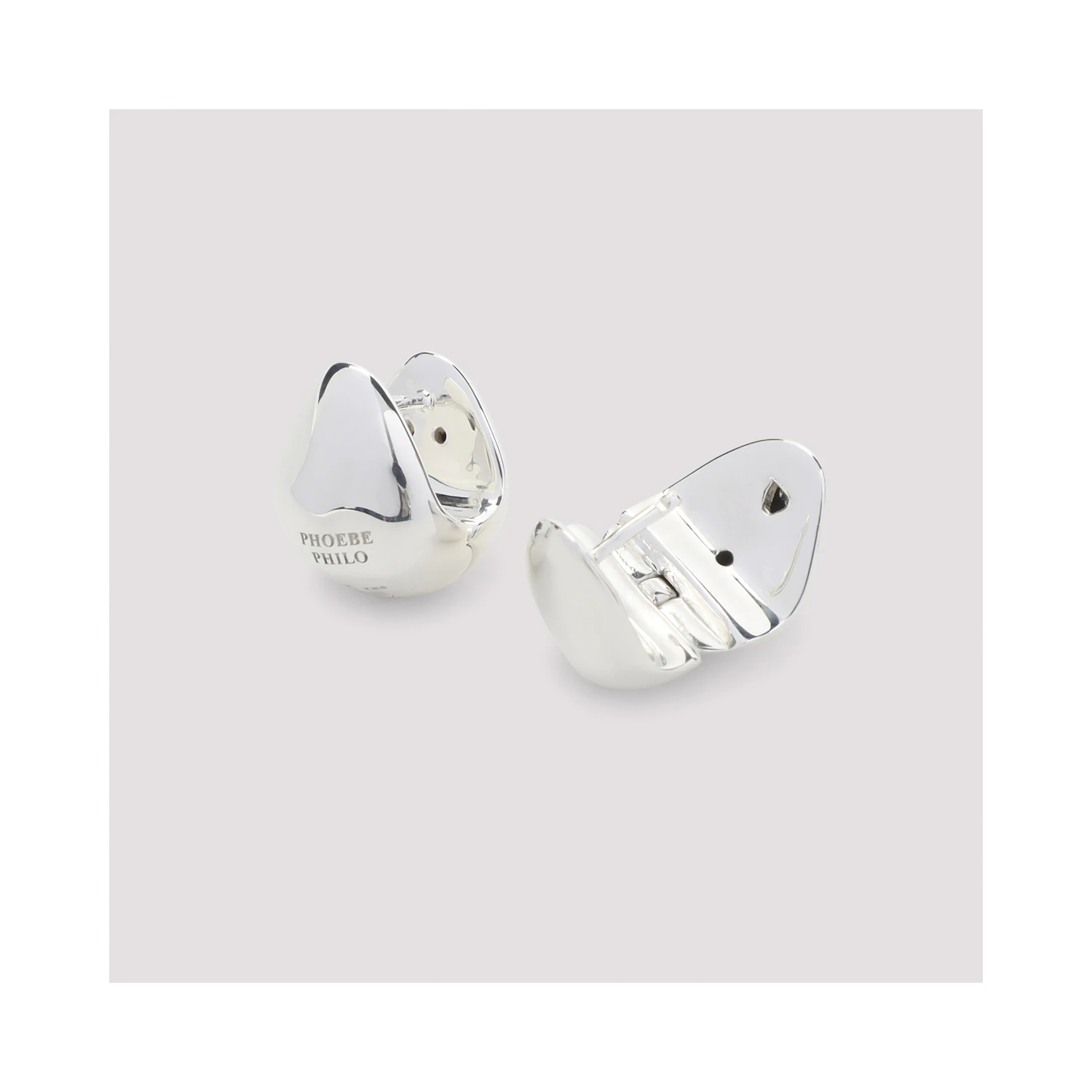 Phoebe Philo Pebble Studded Earrings