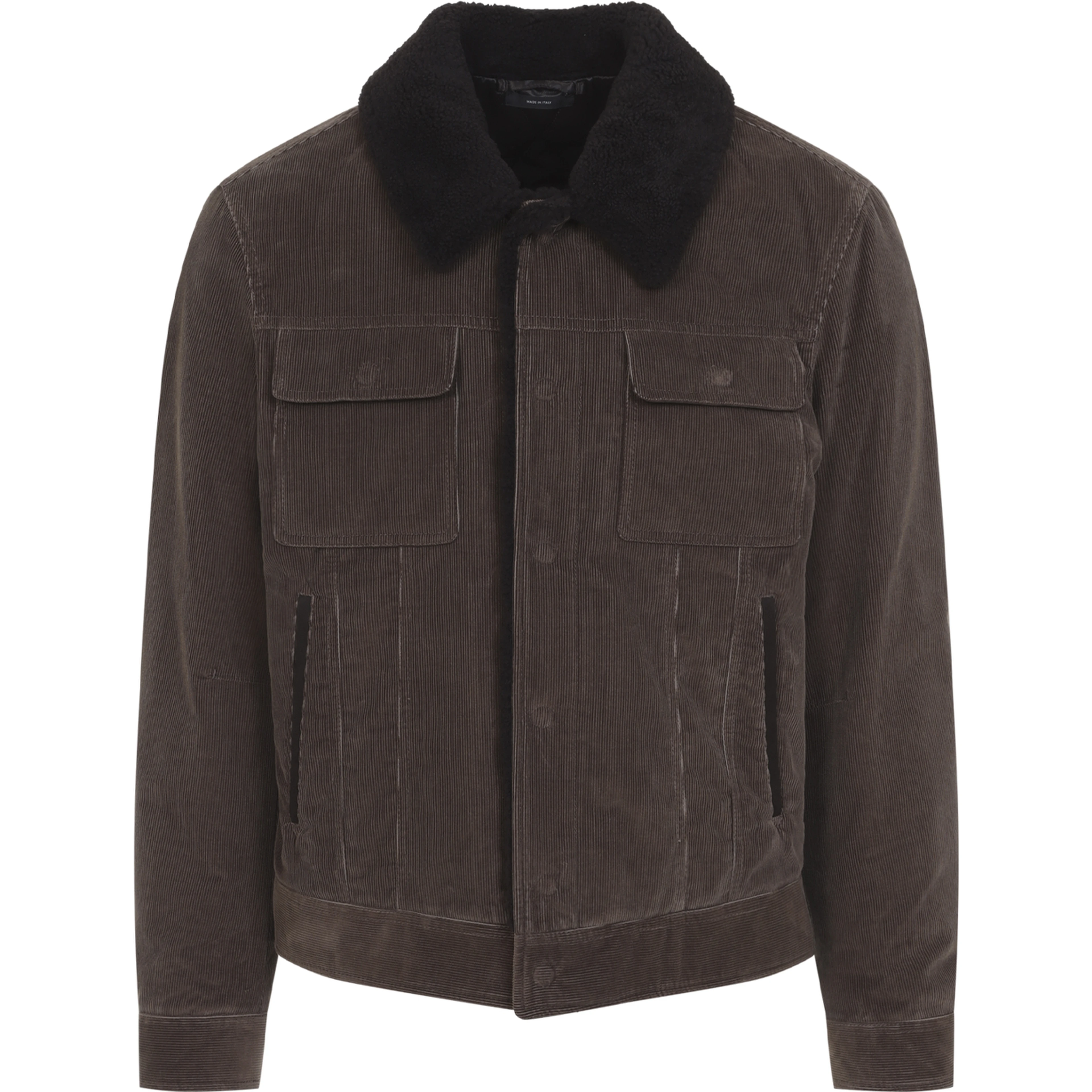 Tom Ford 900 Wale Cord Sherling Collar Trucker
