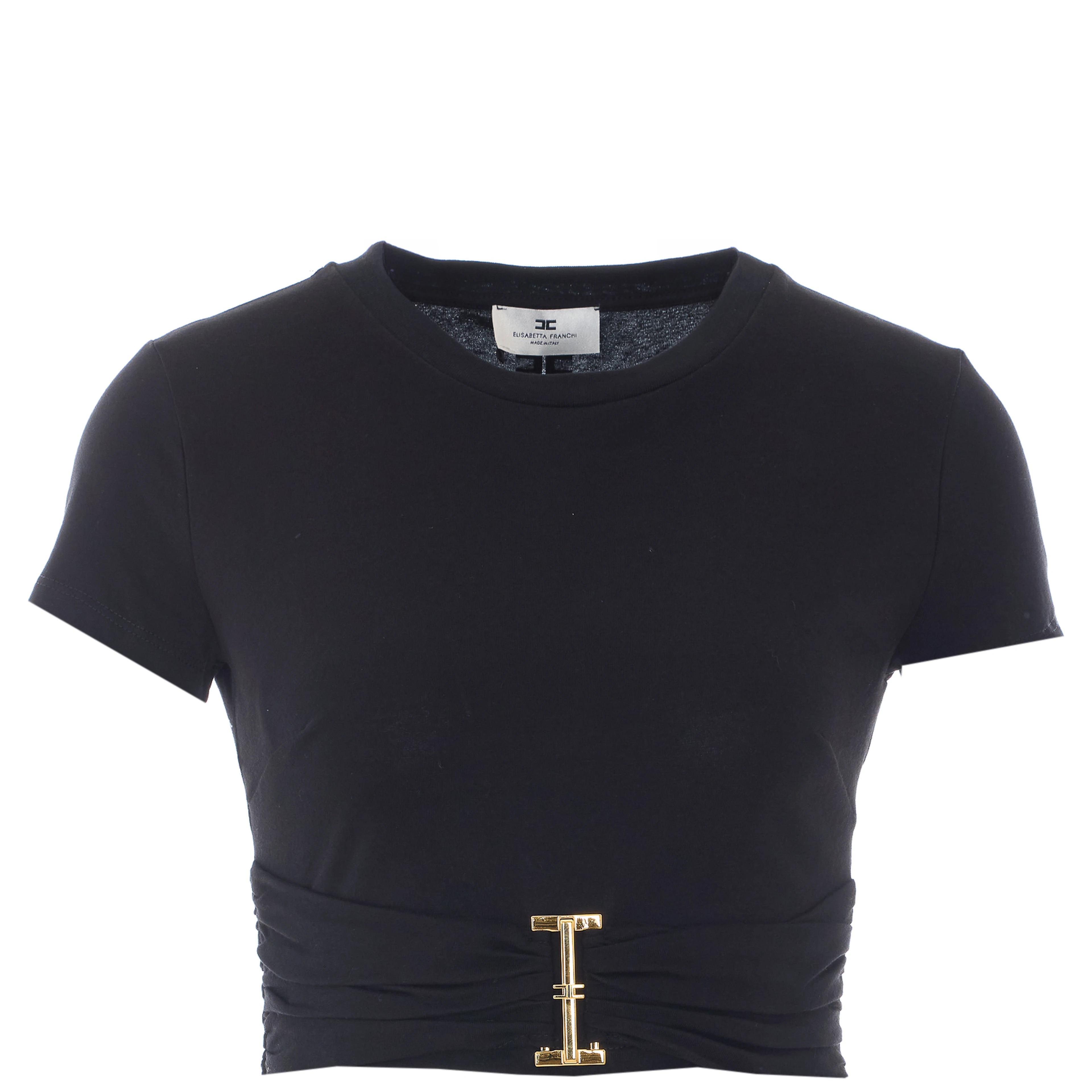 Elisabetta Franchi T-shirts and Polos Black