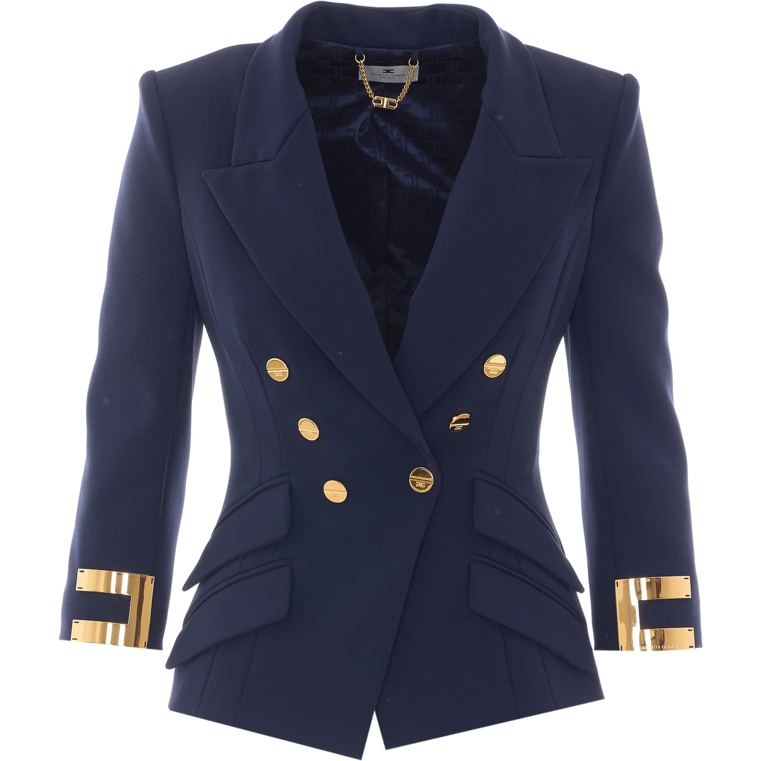 Elisabetta Franchi Jackets Blue