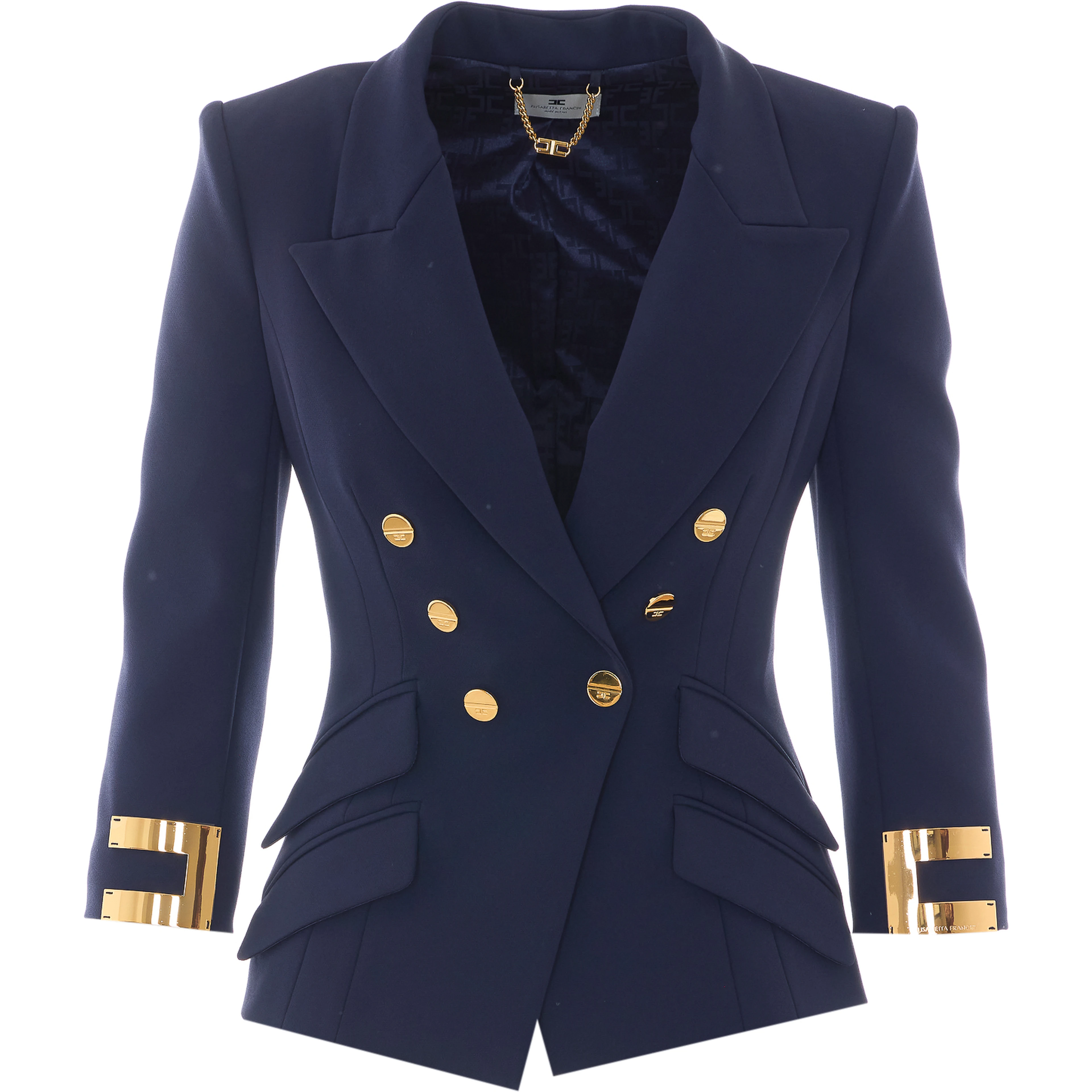 Elisabetta Franchi Jackets Blue