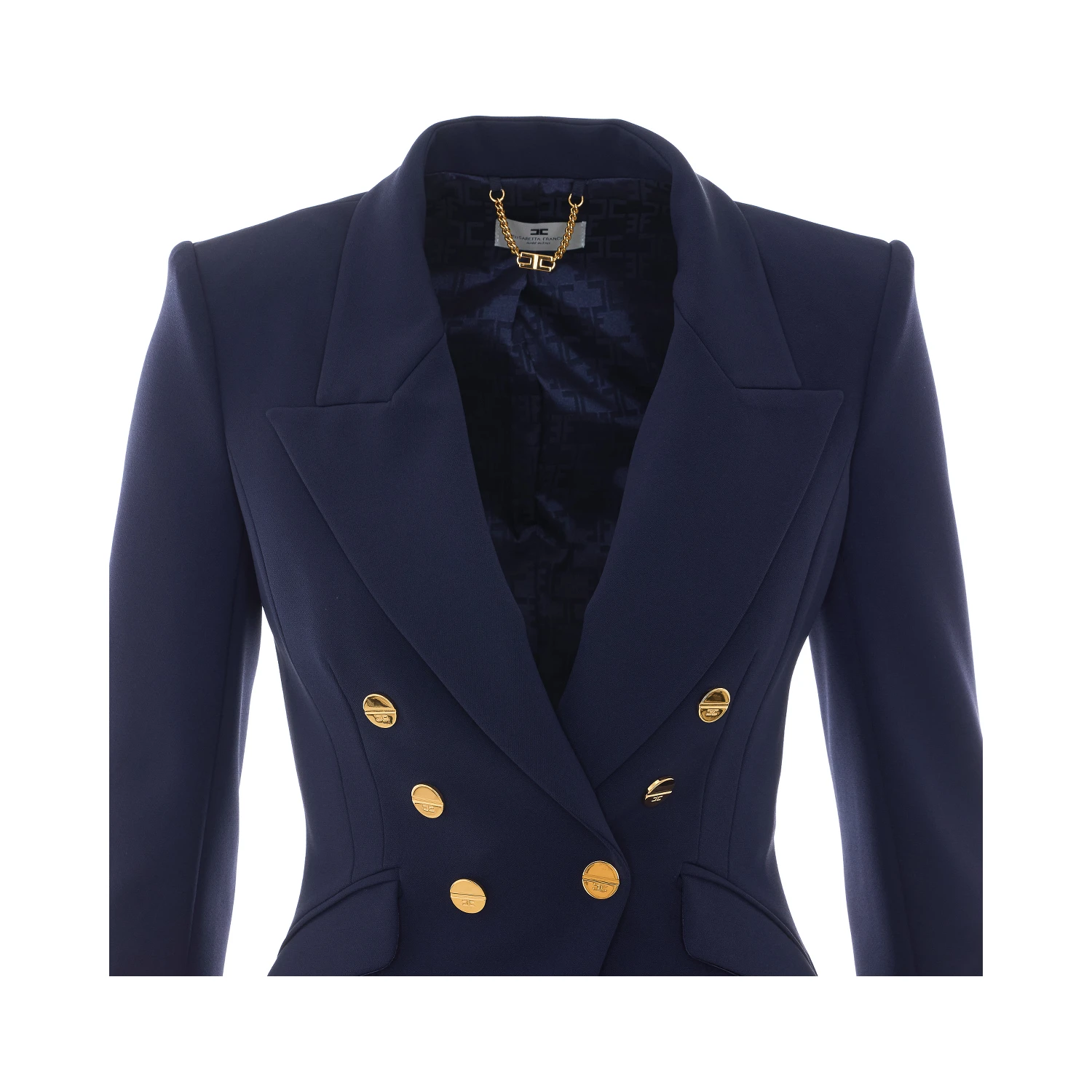 Elisabetta Franchi Jackets Blue