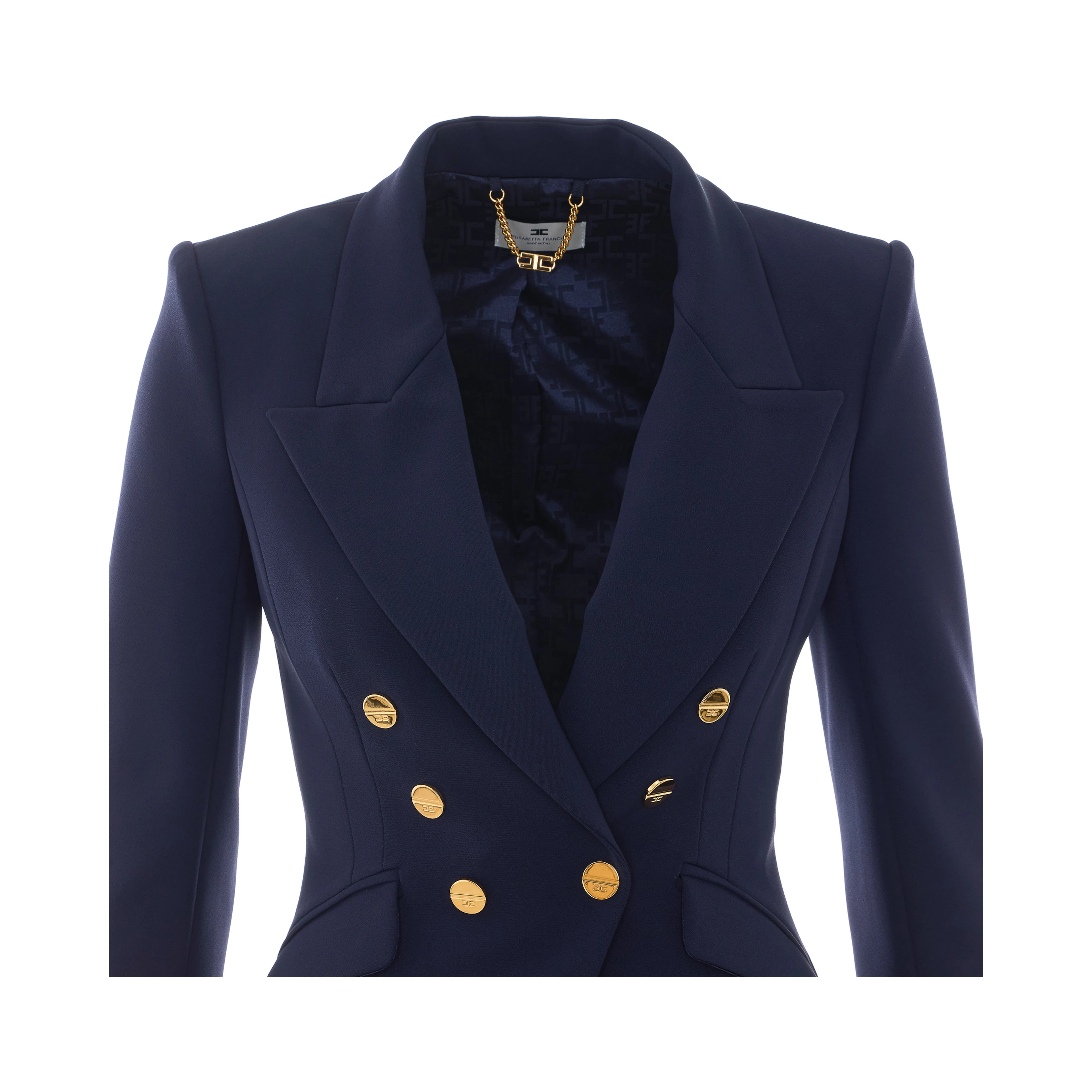 Elisabetta Franchi Jackets Blue