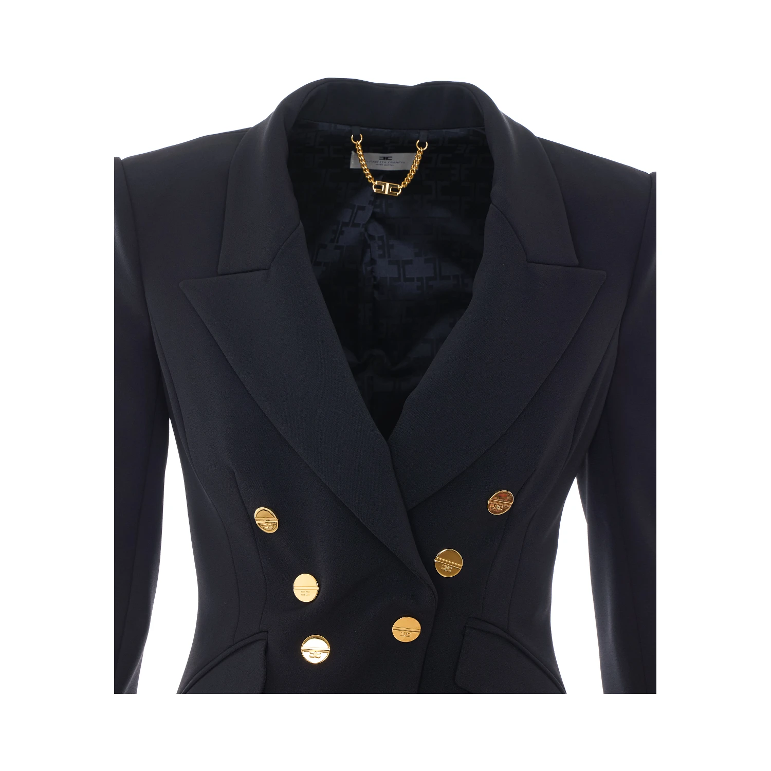 Elisabetta Franchi Jackets Black