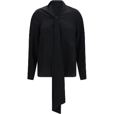 Black Silk Blouse