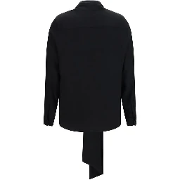 Black Silk Blouse