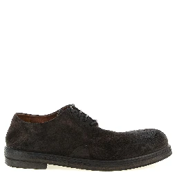 Brown Calfskin Oxfords And Derbies