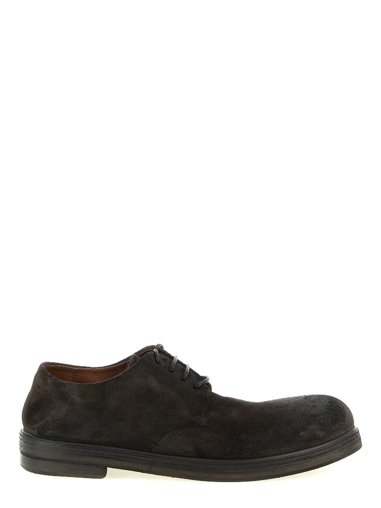 Brown Calfskin Oxfords And Derbies