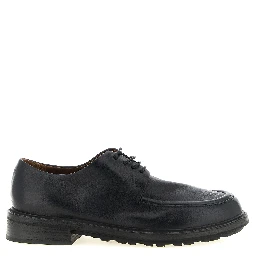 Black Calfskin Oxfords And Derbies