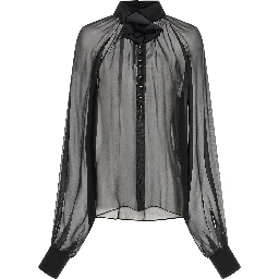 Black Silk Blouse