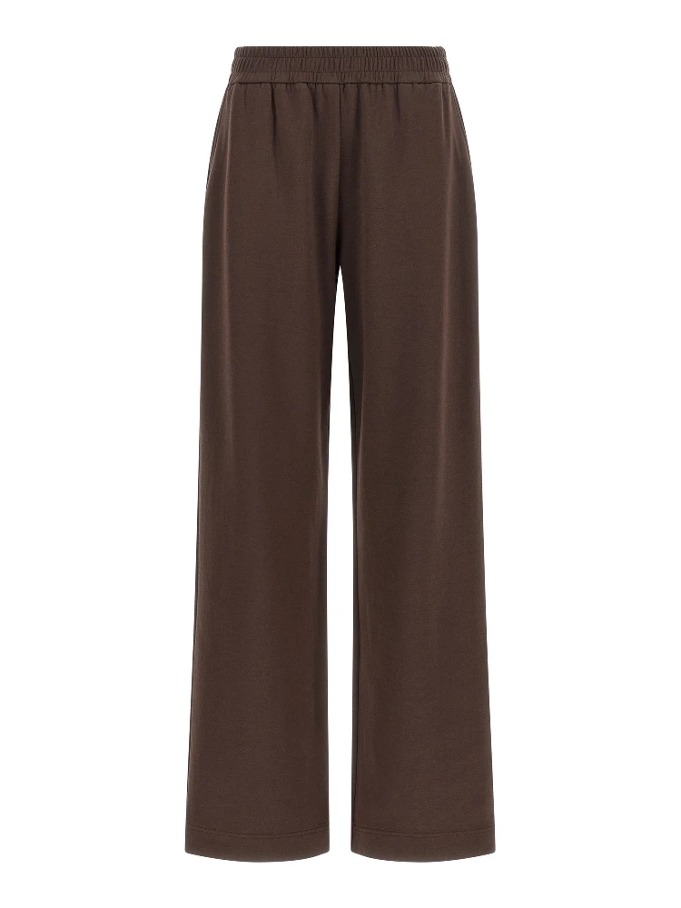Brown Cotton Joggers (Workout Pants)
