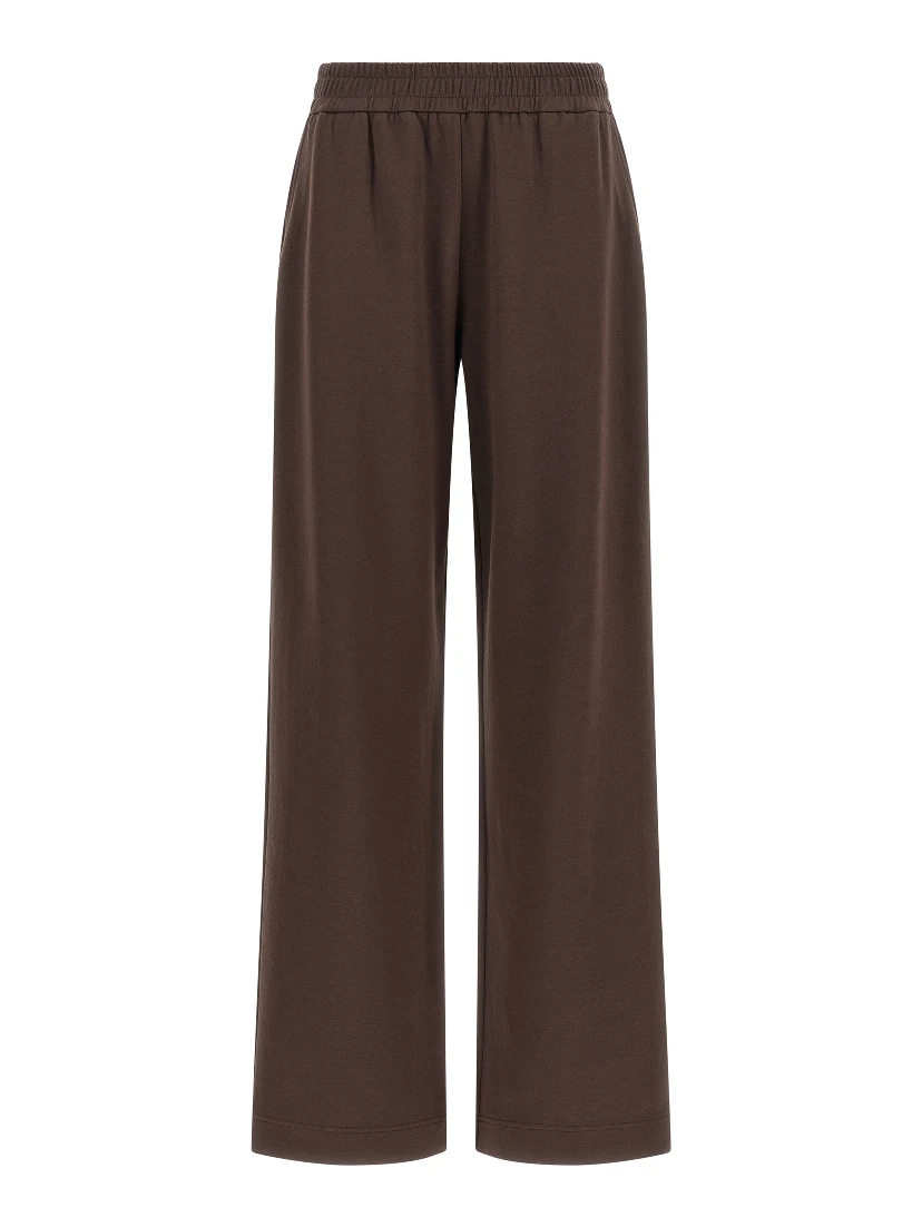 Brown Cotton Joggers (Workout Pants)