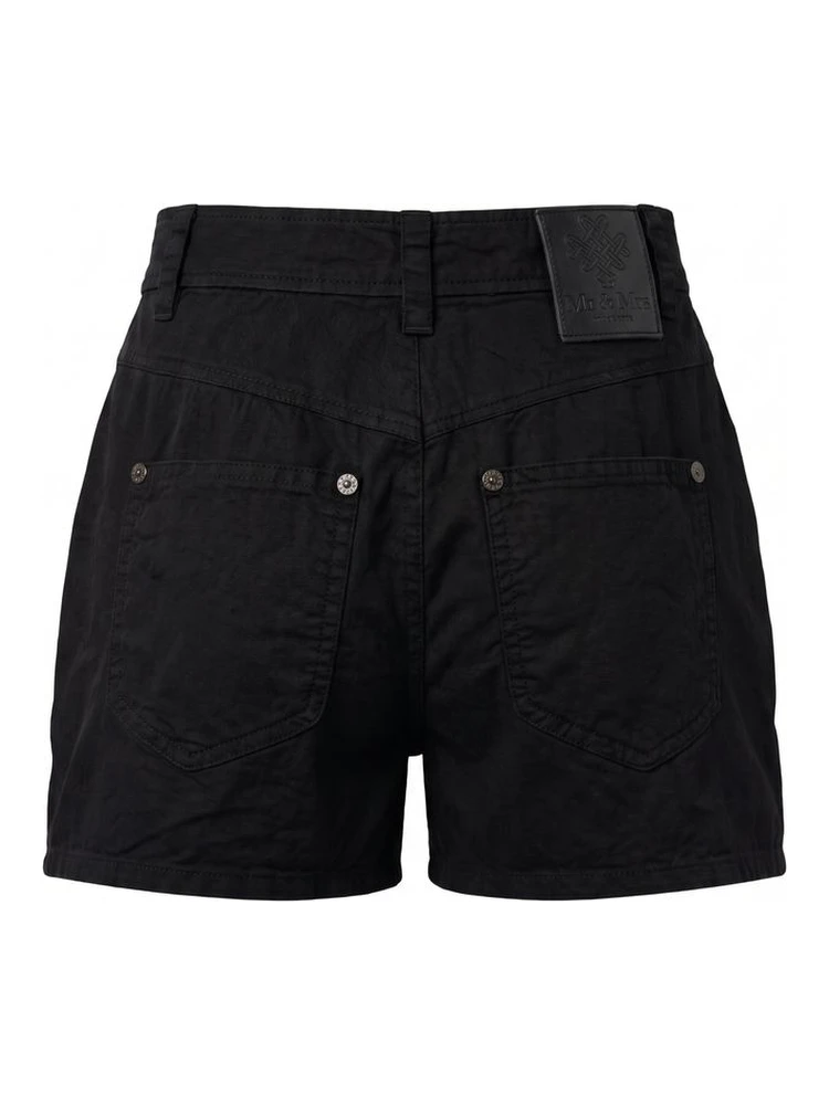 Black Cotton Women Shorts alternative
