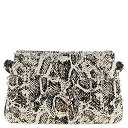 Multicolor Cowhide Crossbody Bag