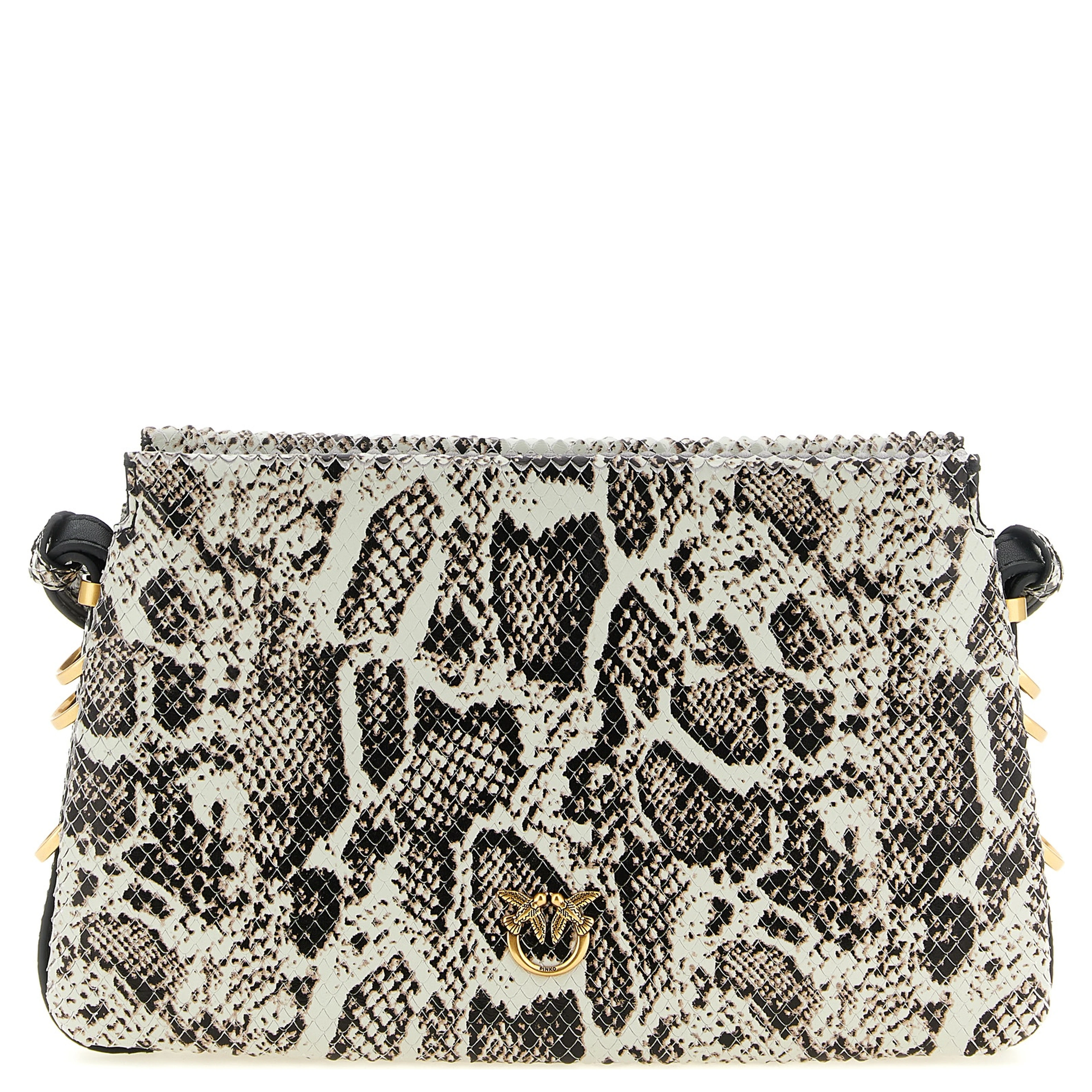 Multicolor Cowhide Crossbody Bag