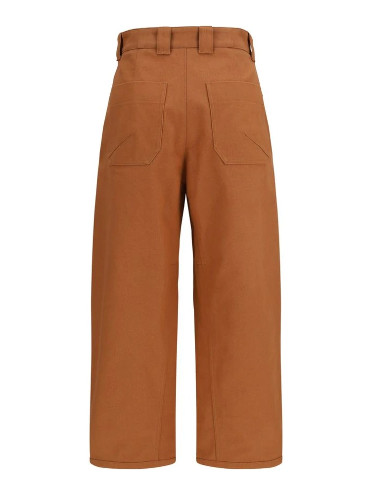 Orange Cotton Casual Pants alternative