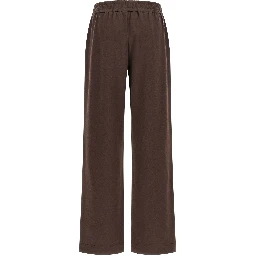 Brown Cotton Joggers (Workout Pants)