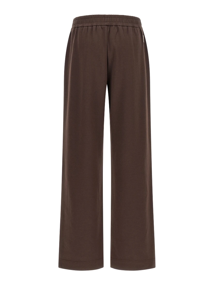 Brown Cotton Joggers (Workout Pants)
