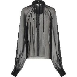 Black Silk Blouse