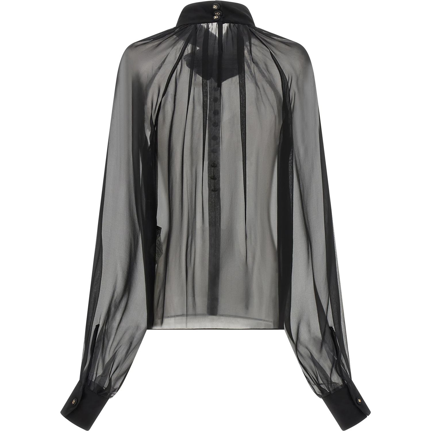 Black Silk Blouse