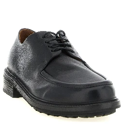Black Calfskin Oxfords And Derbies