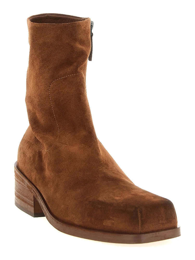 Brown Calfskin Ankle Boots alternative