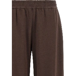 Brown Cotton Joggers (Workout Pants)
