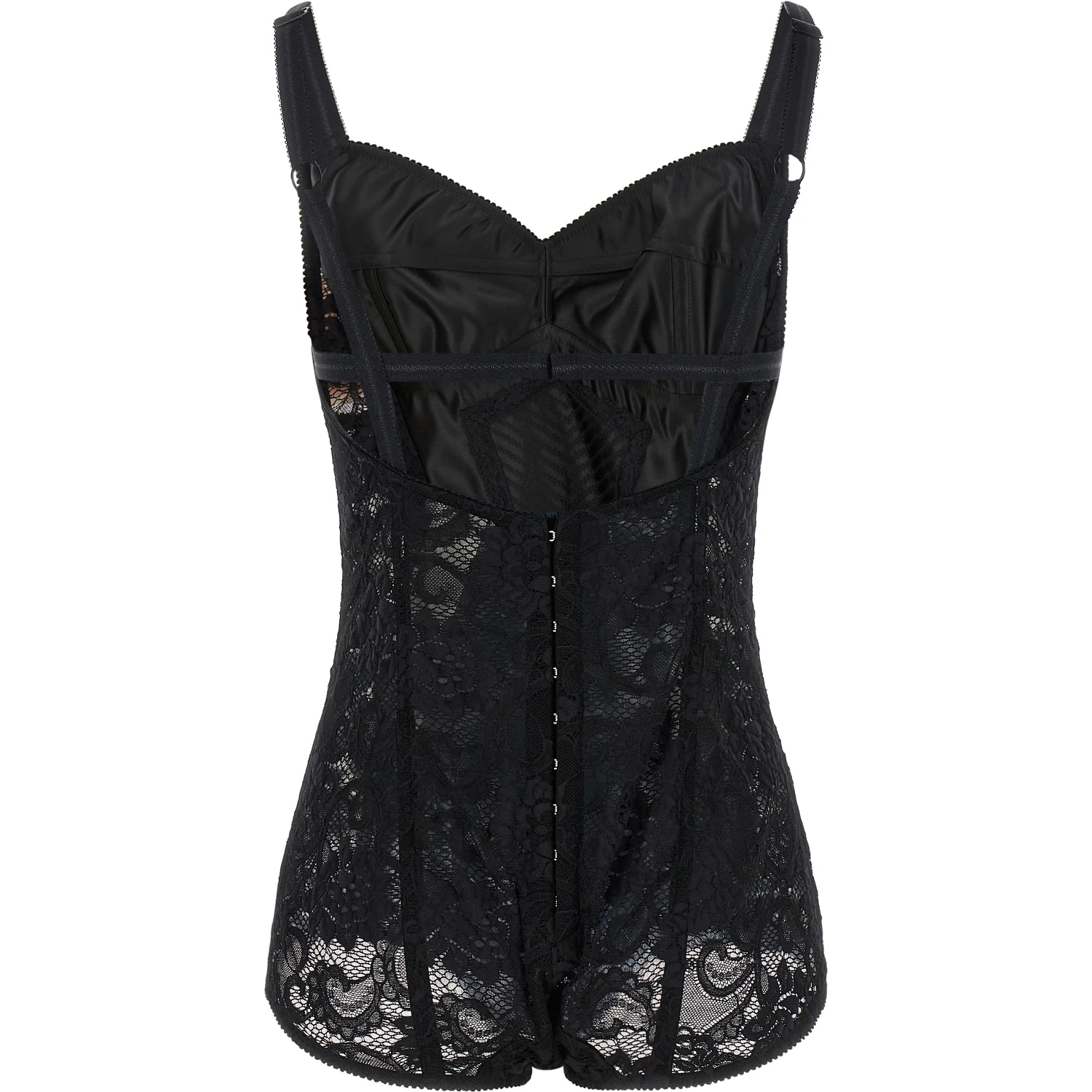 Black Polyamide Bodysuit