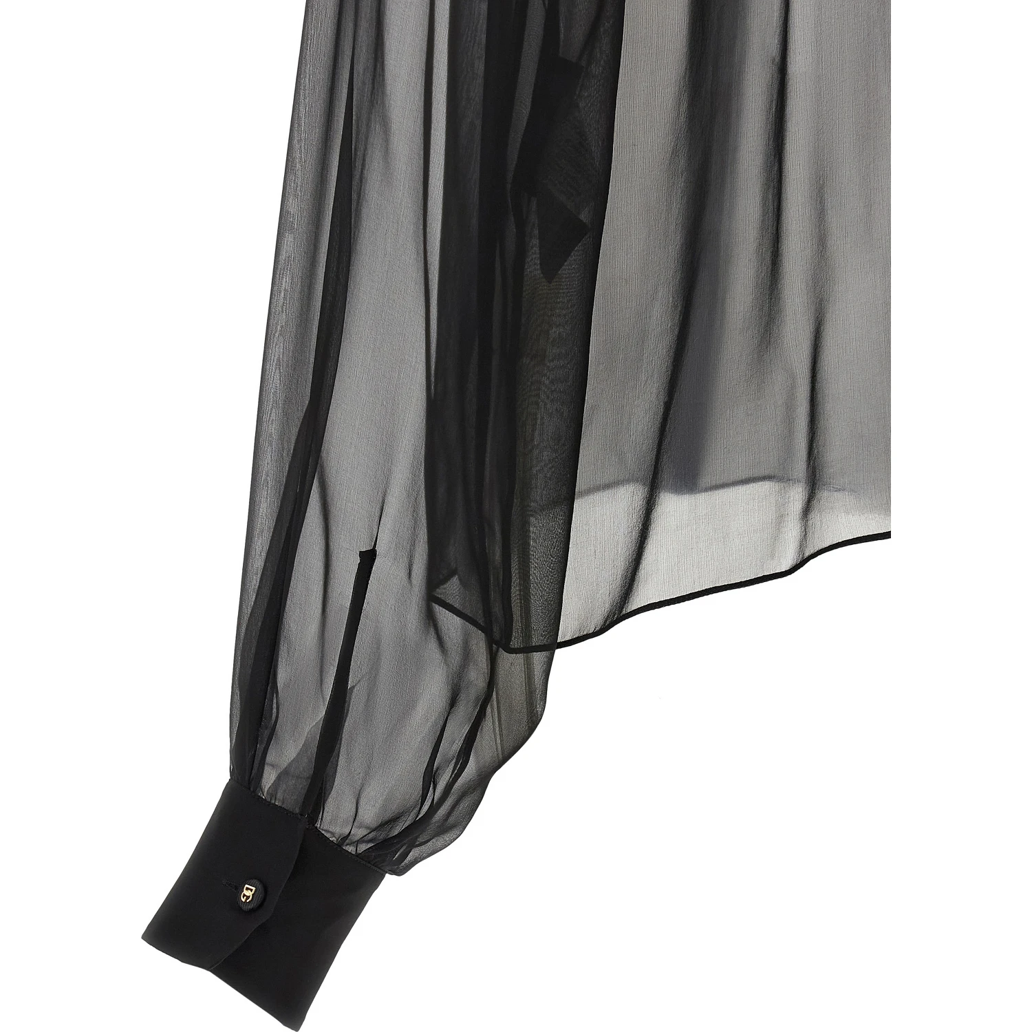 Black Silk Blouse