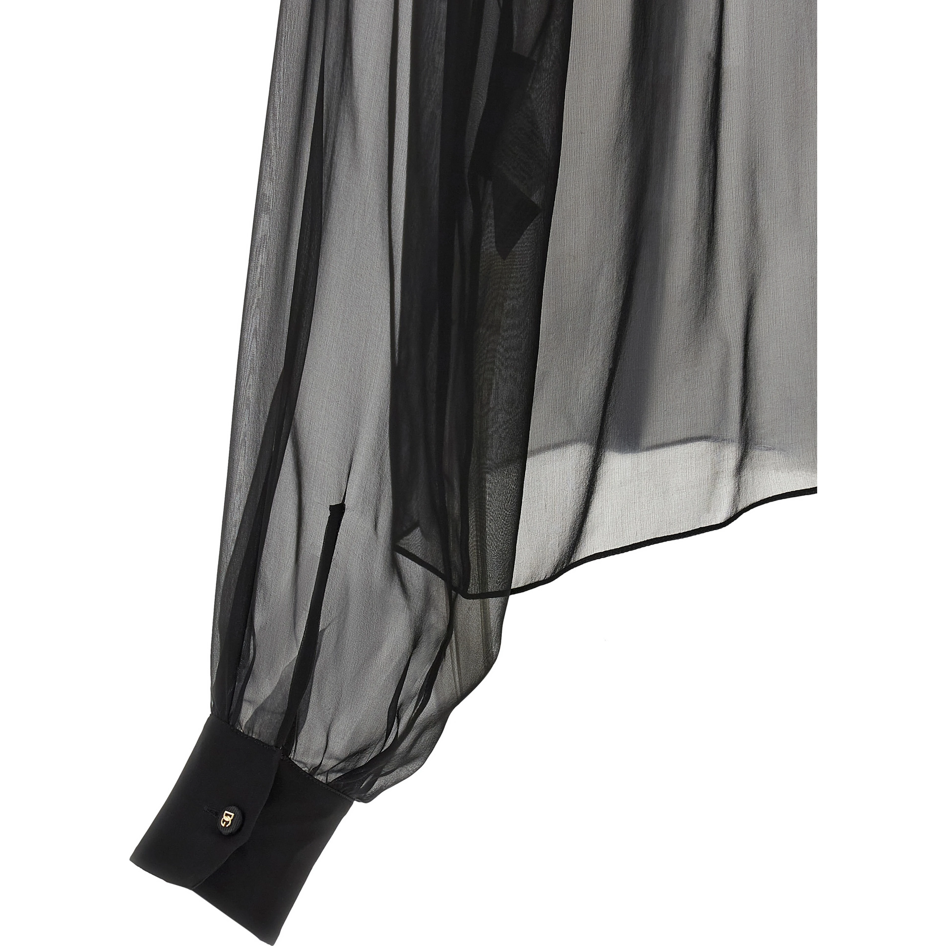 Black Silk Blouse