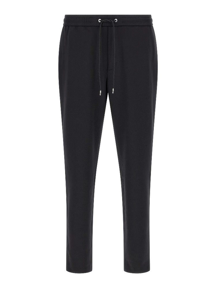 Black Polyamide Joggers (Workout Pants)