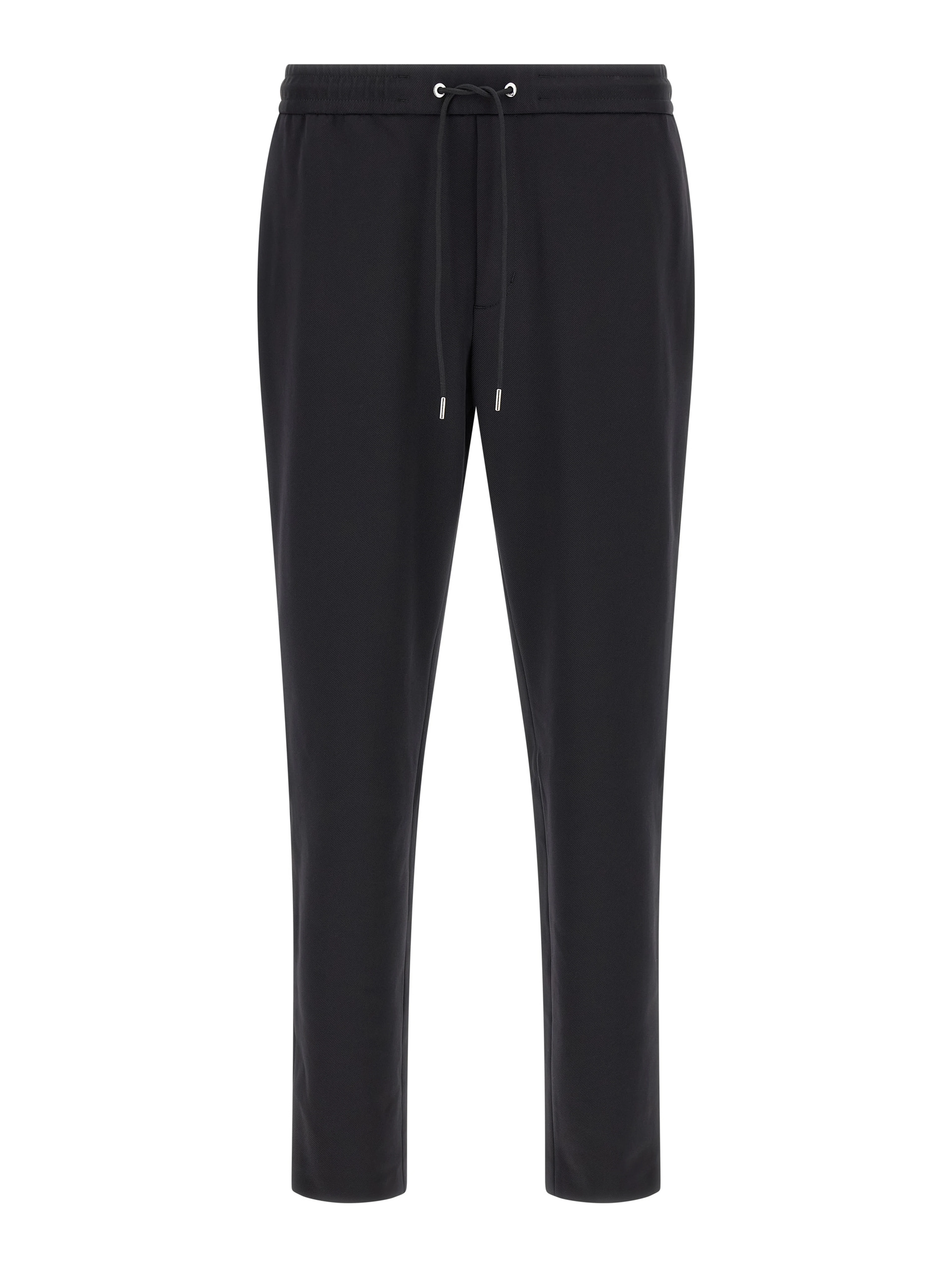 Black Polyamide Joggers (Workout Pants)