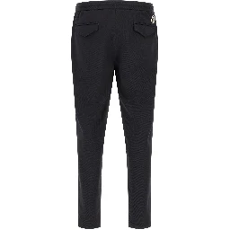 Black Polyamide Joggers (Workout Pants)