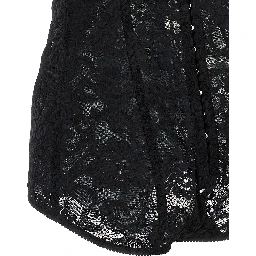 Black Polyamide Bodysuit