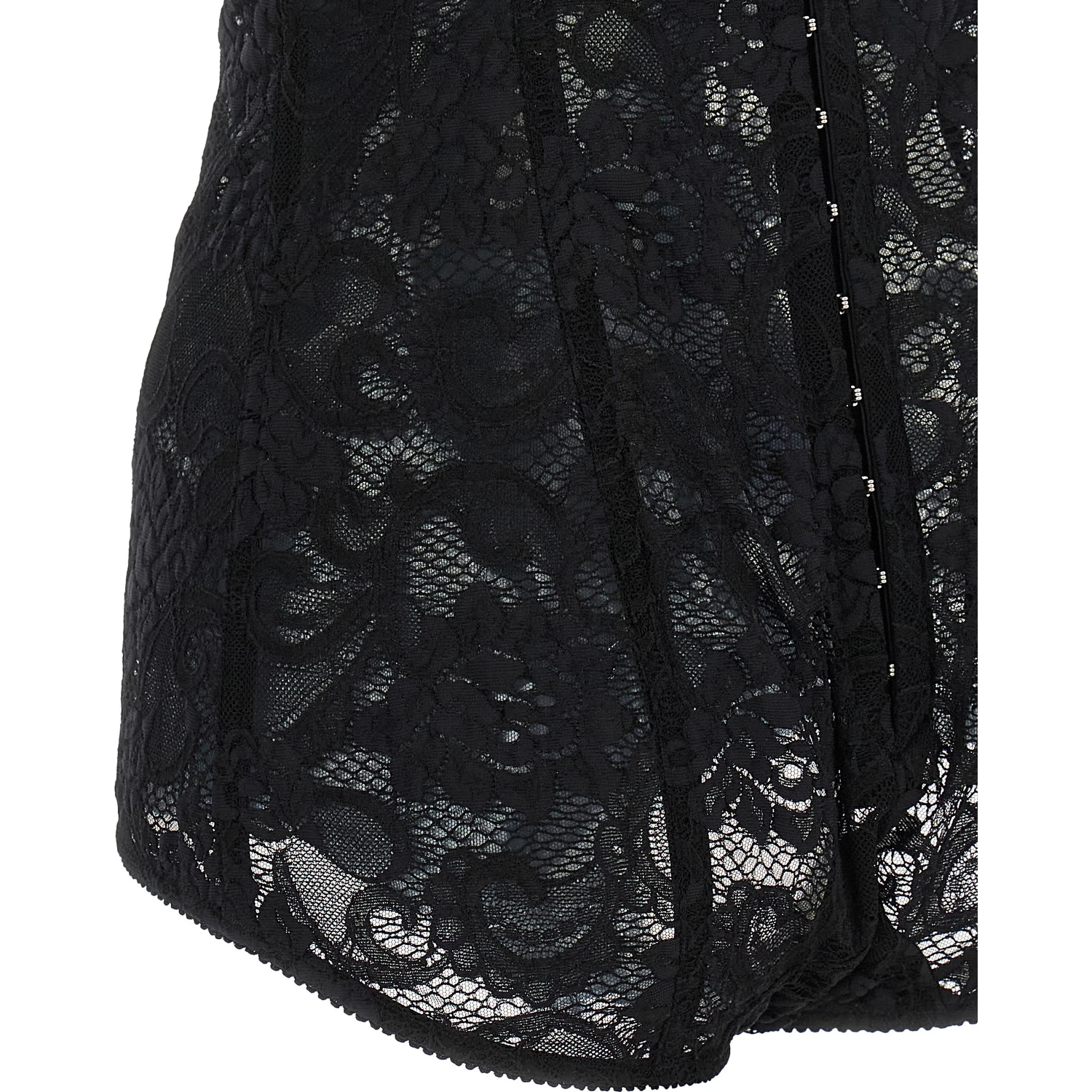 Black Polyamide Bodysuit