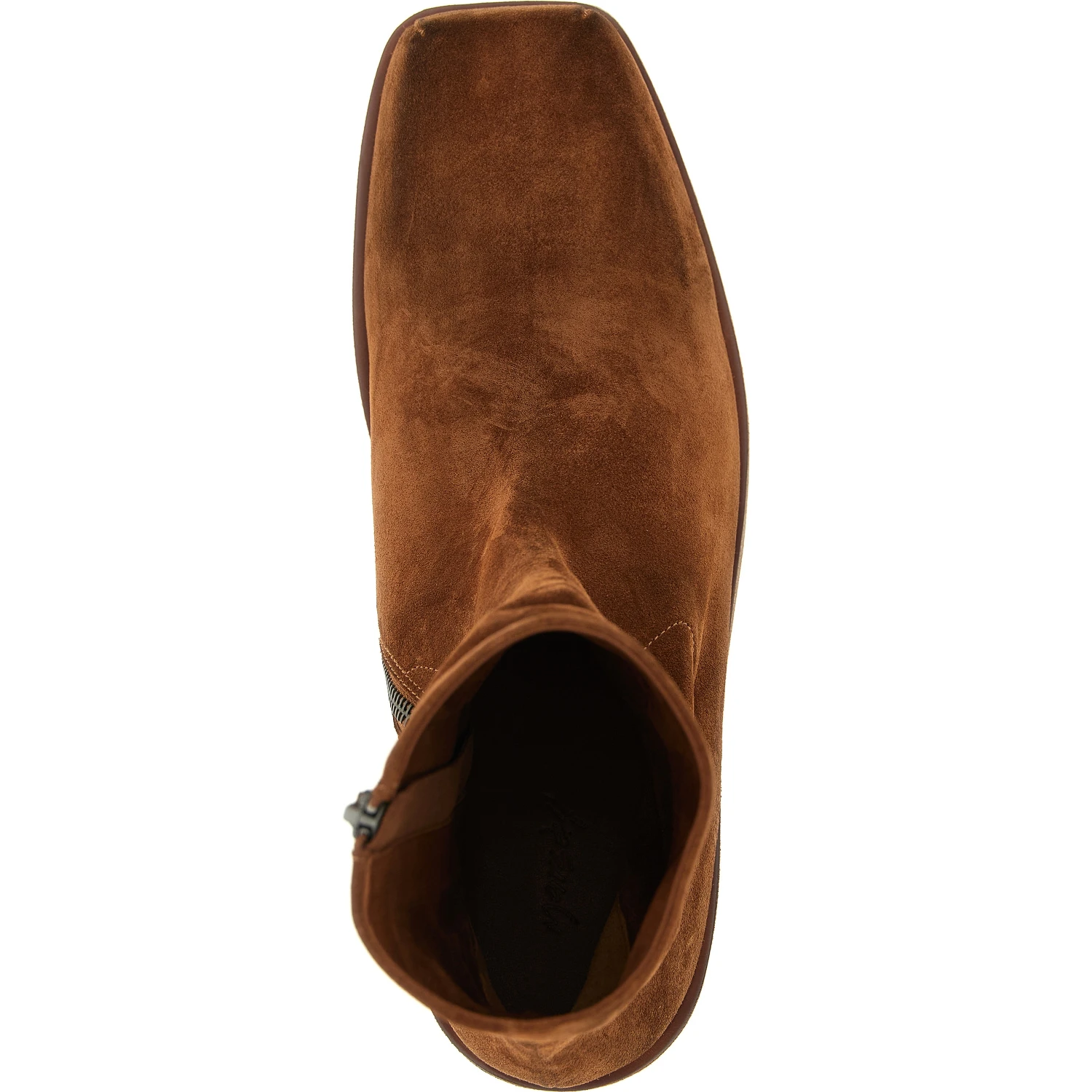 Brown Calfskin Ankle Boots