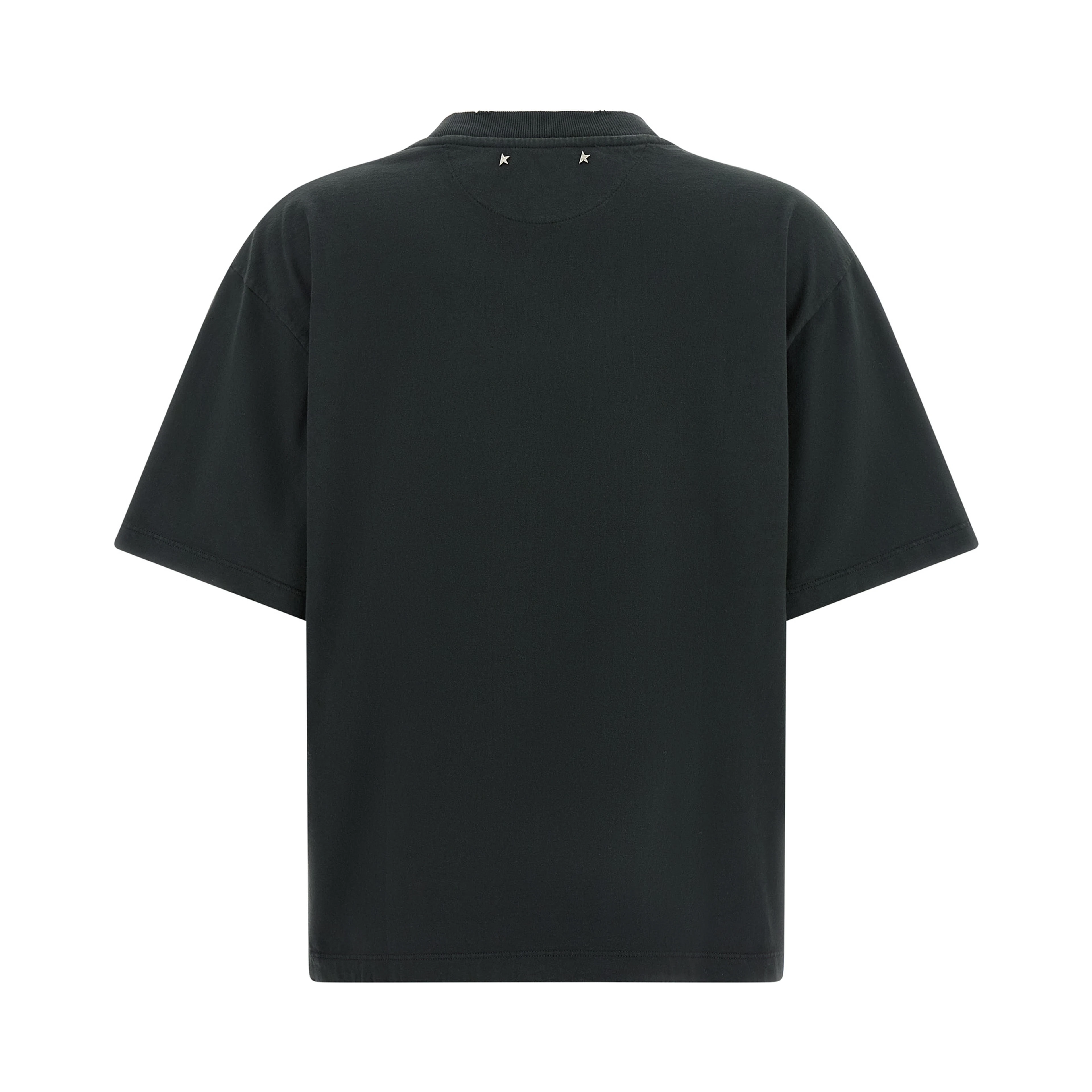 Black Cotton T-Shirt