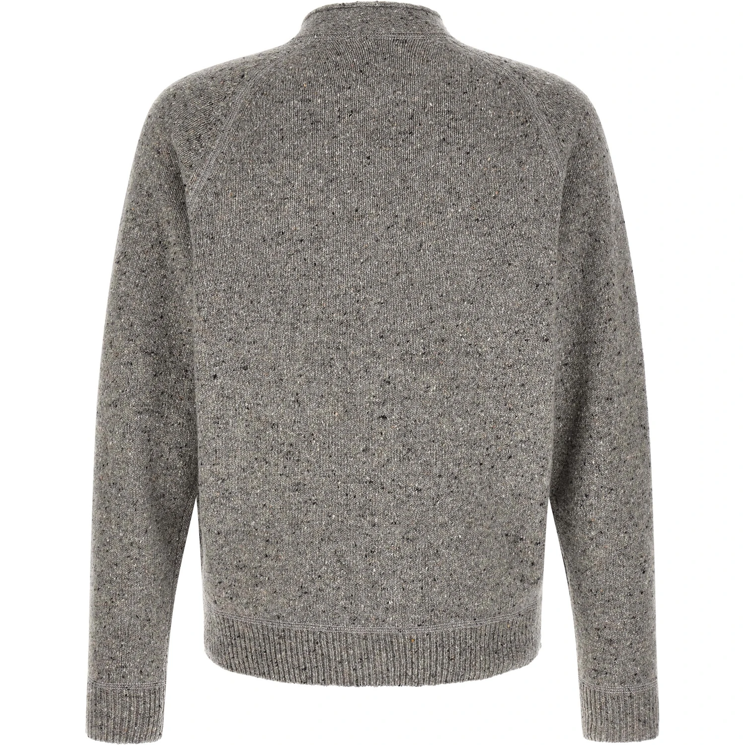 Gray Wool Cardigan