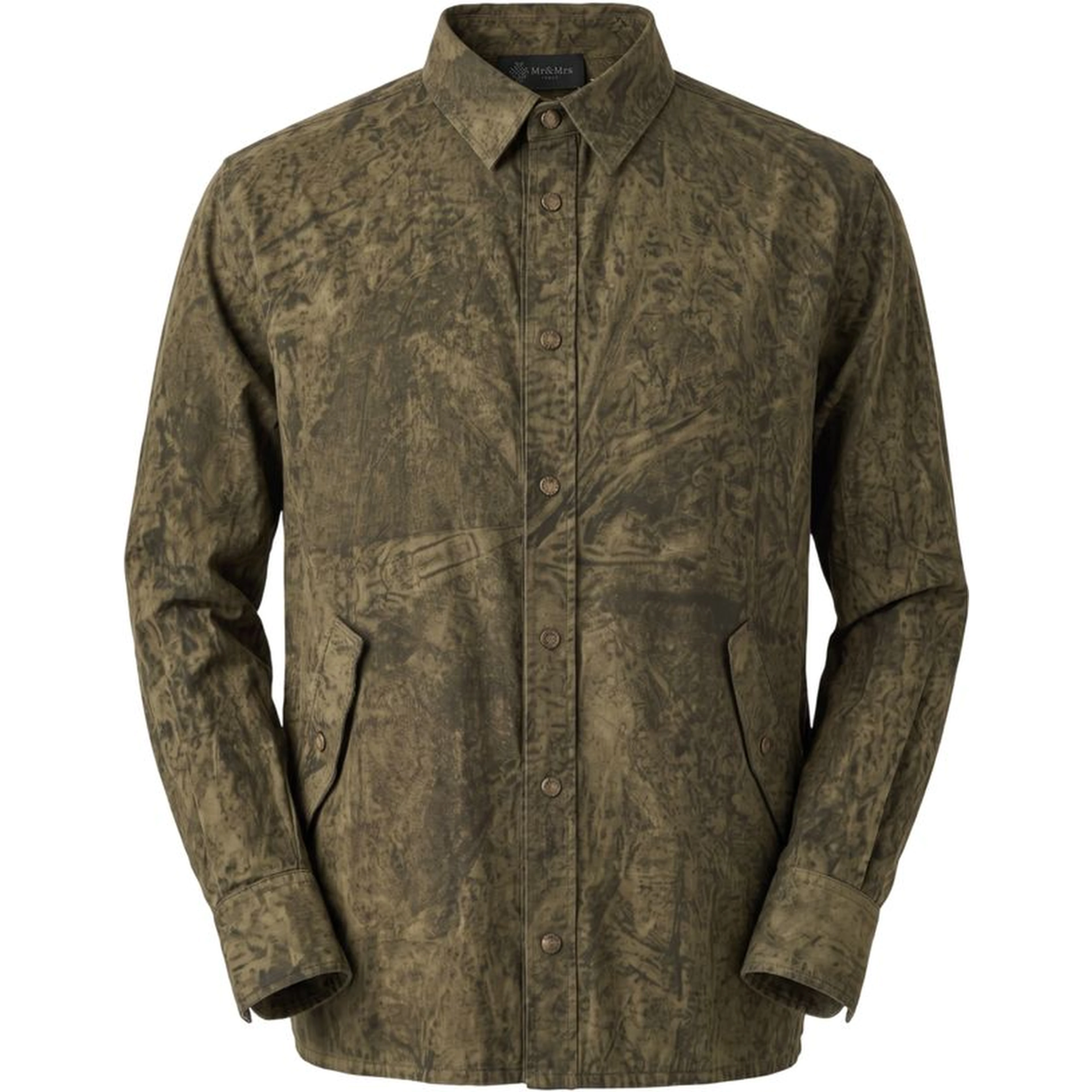 Green Viscose Men's Shirt