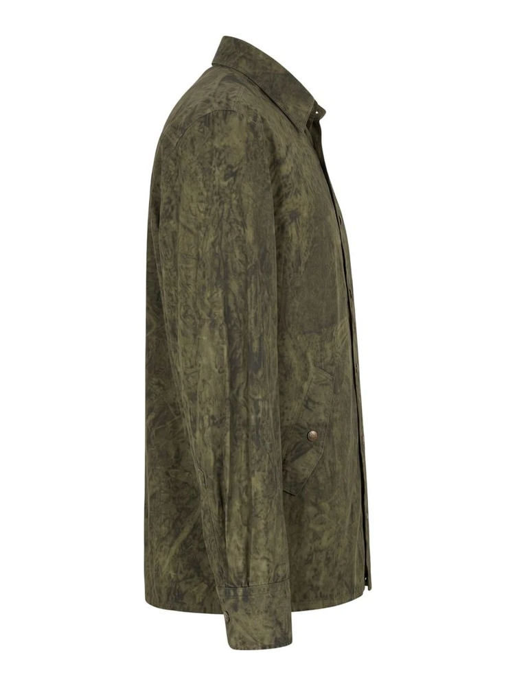 Green Viscose Men's Shirt alternative