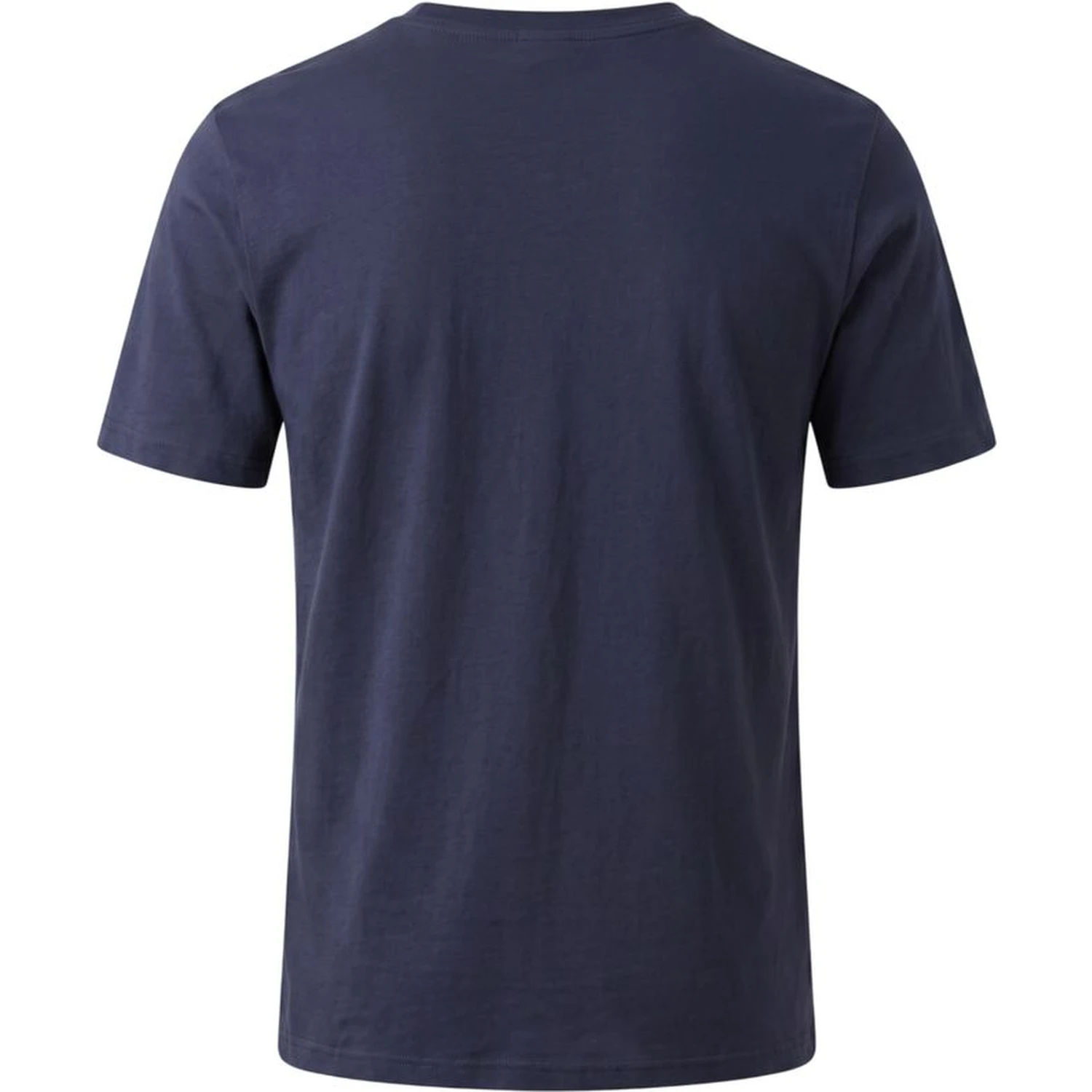 Blue Cotton Men T-shirt