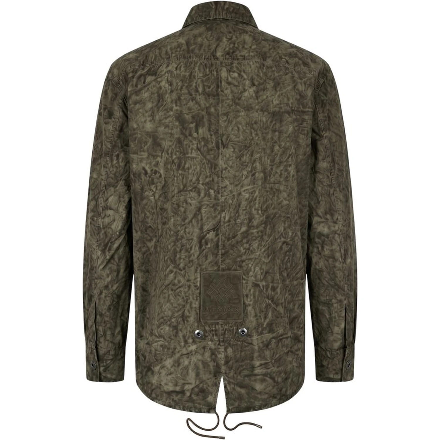 Green Viscose Men's Shirt