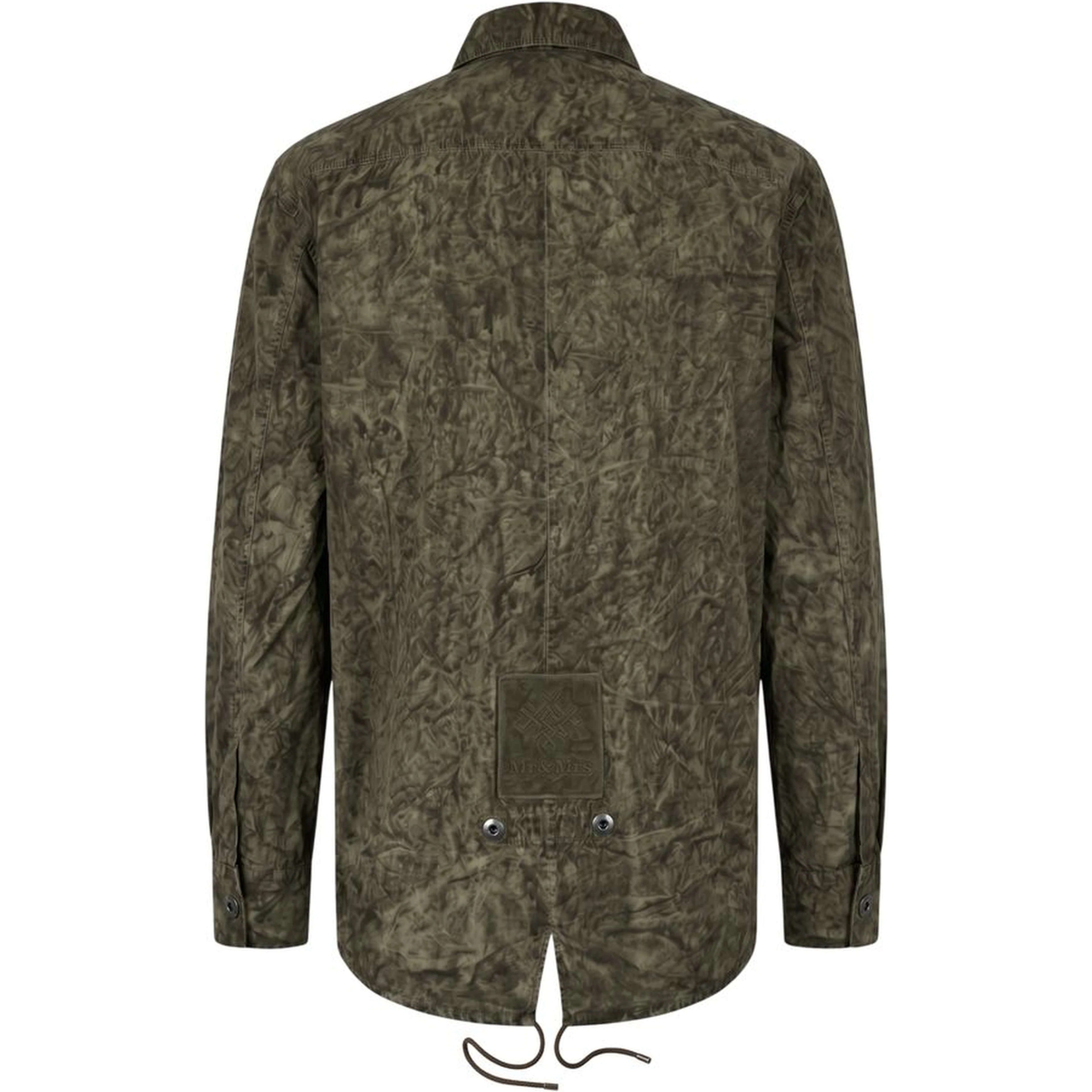 Green Viscose Men's Shirt