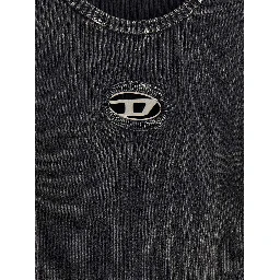 Black Cotton Short Dress