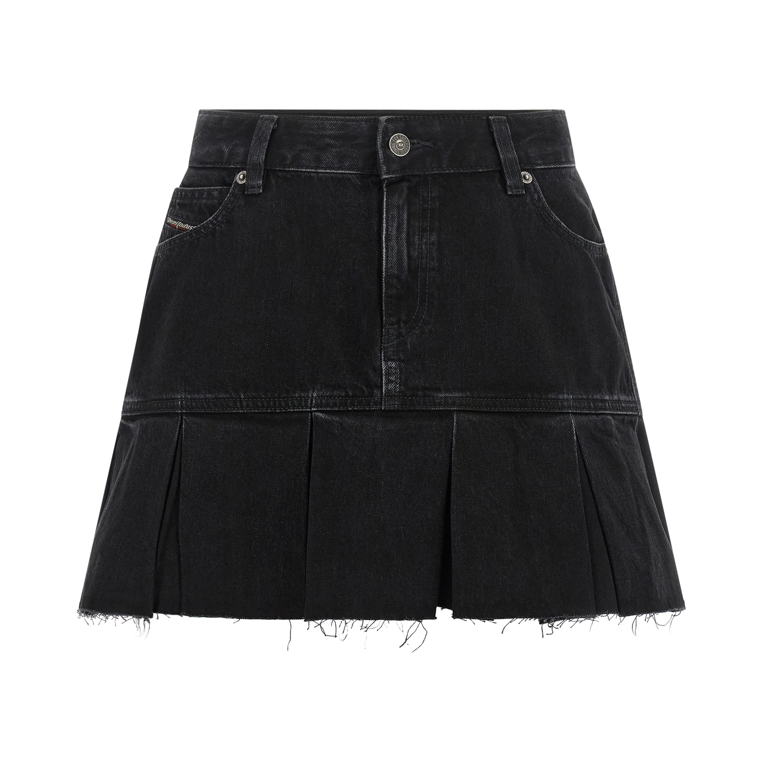 Blue Cotton Long Skirt