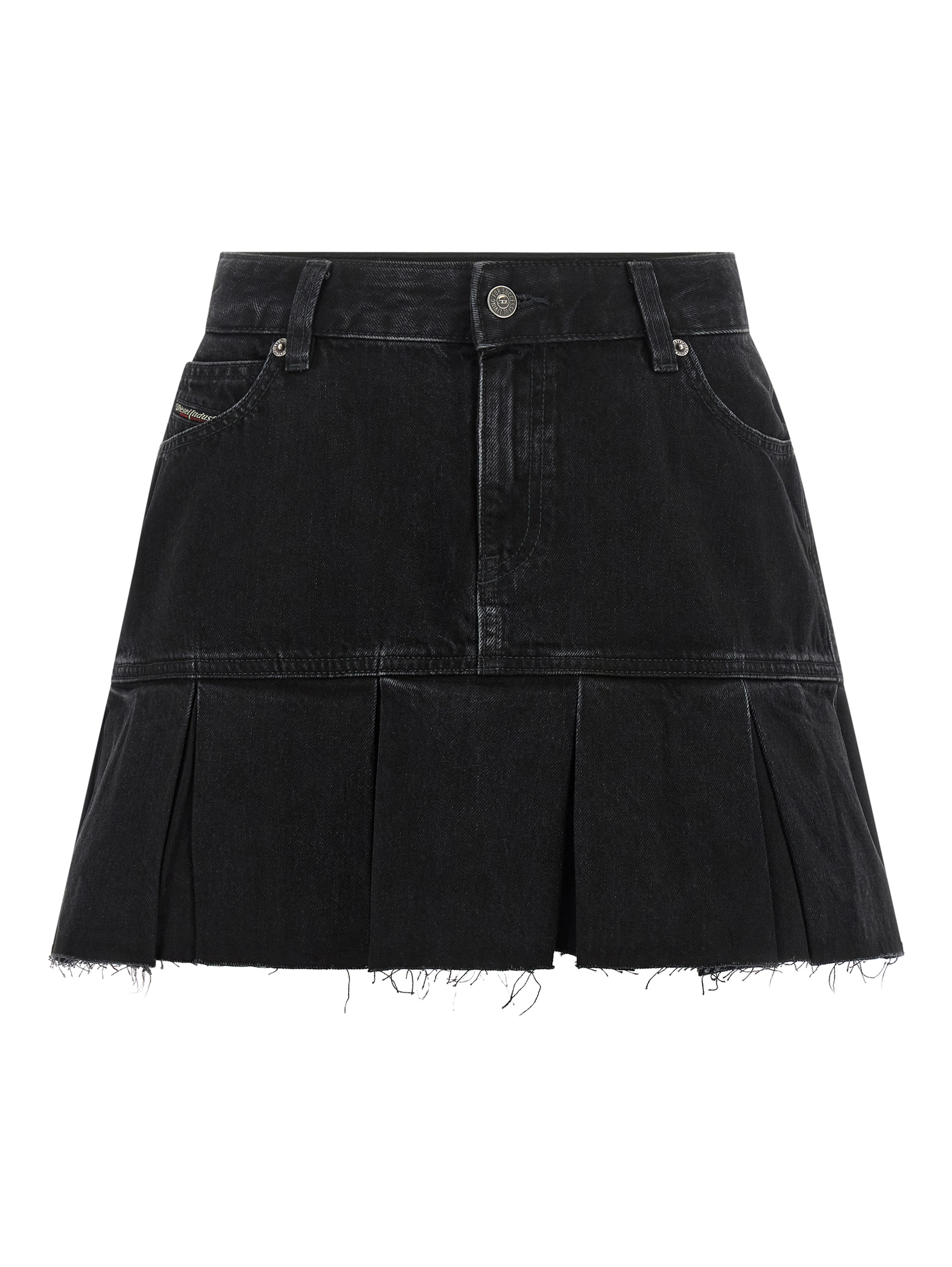 Blue Cotton Long Skirt