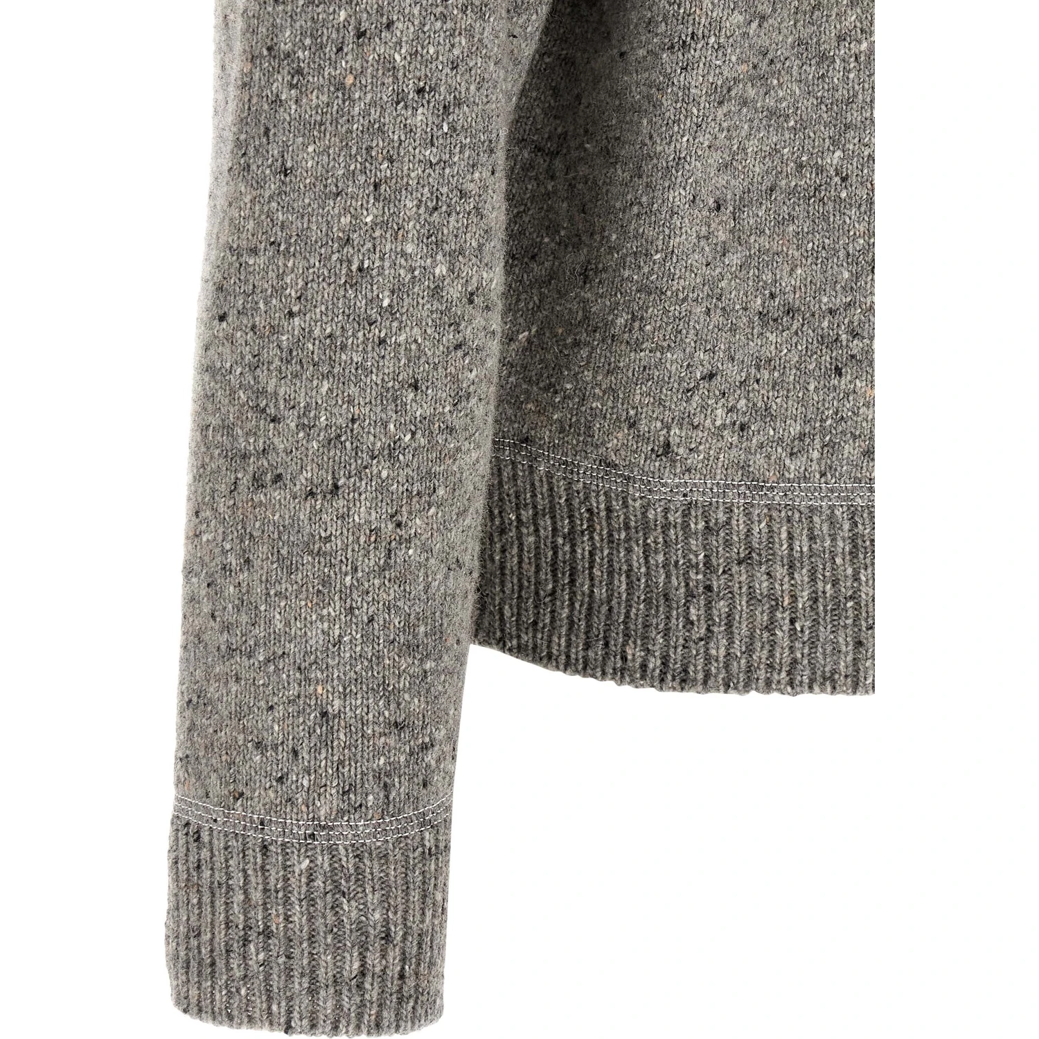Gray Wool Cardigan