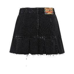 Blue Cotton Long Skirt