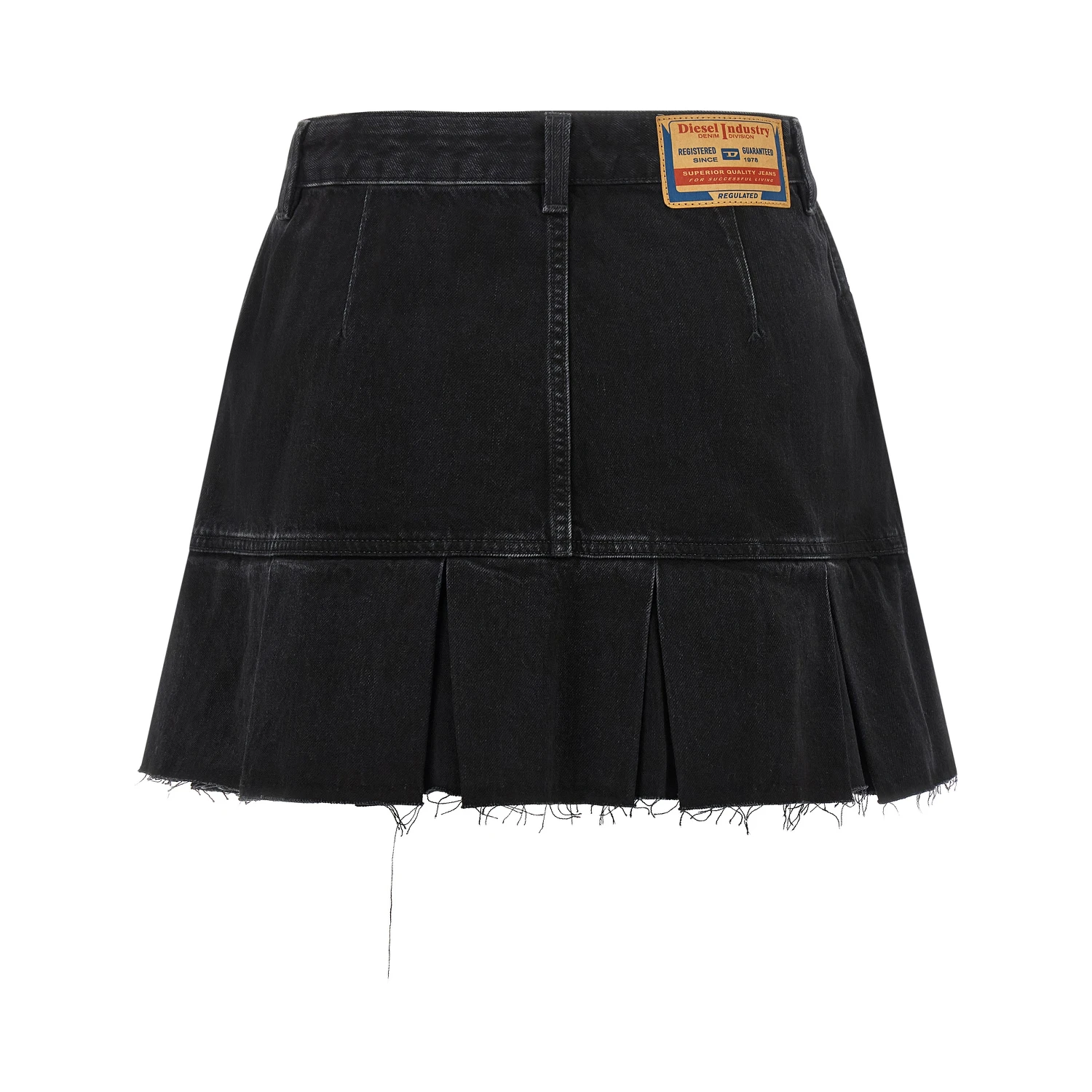 Blue Cotton Long Skirt